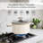 Stock Multipurpose Pasta Pot with Strainer Lid-113846961