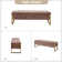 Shanieka 55.3'' W Modern Upholstered Flip Top Storage Bench with Button-Tufted and Metal Foots