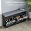 Banc de rangement pour chaussures HOMcom Modern