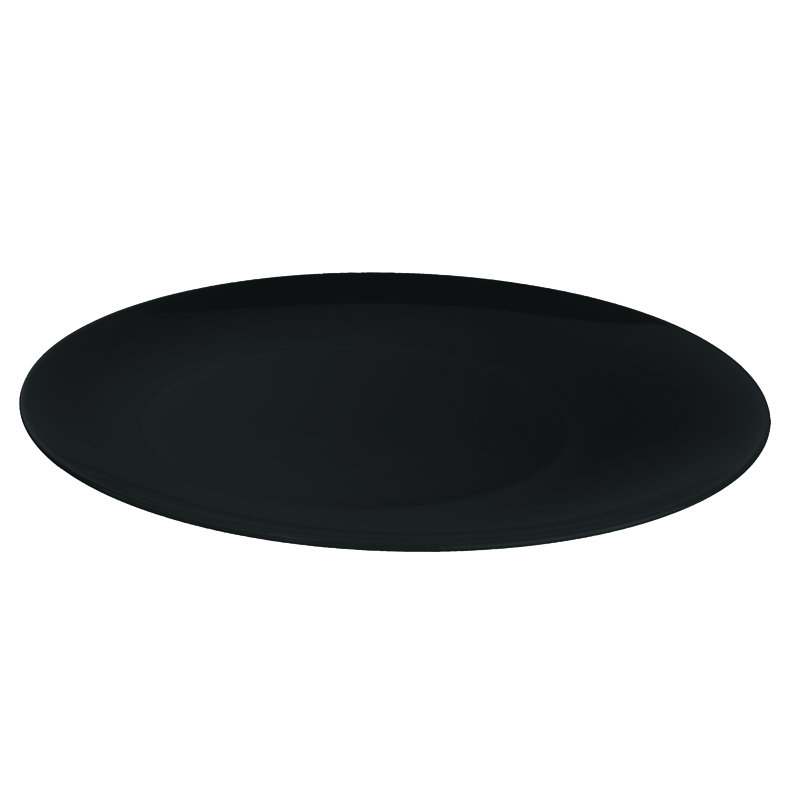 Polycarbonate Tray - 6 Pieces - Sapphire, Black