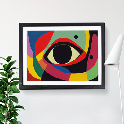 Colourful Abstract Eye Vol.4 - Framed Print