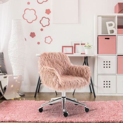 Faux Fur Office Chair