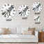 Portrait monochrome - horloge murale-60281862