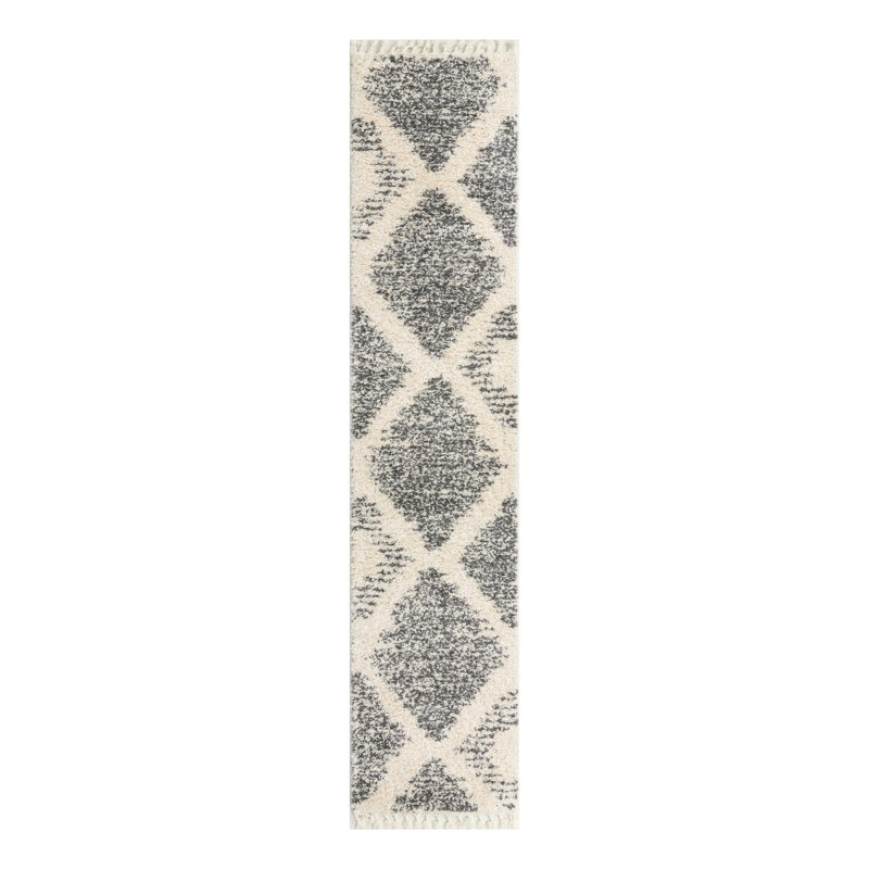 Rodney Geometric Indoor Rug, Runner 2'7" x 12'