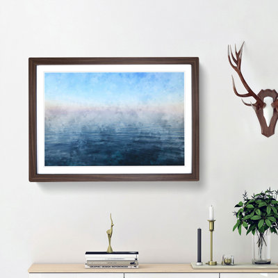 Calm Horizon - Picture Frame Painting Print