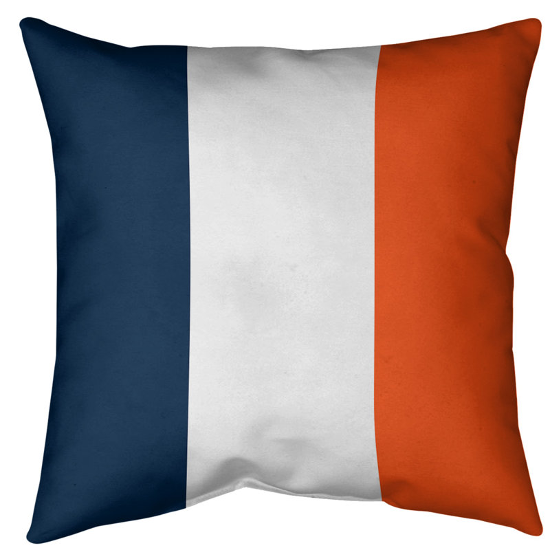 Coussin décoratif d'intérieur/d'extérieur, 18 po x 18 po, Blanc