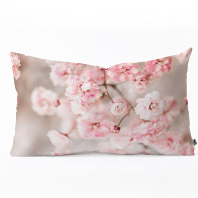 Ingrid Beddoes Gypsophila Blush Lumbar Pillow