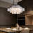 6 - Light Dimmable Tiered Chandelier-739790241