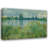 Red Barrel Studio Monet, Claude Gallery Wrapped Canvas Art Titled: Banks of the Seine, Vetheuil