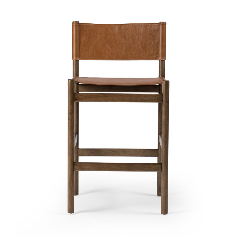 Kena Stool-Sonoma Black-Counter, Butterscotch, Camel, Bar Stool (30.5" Seat Height)