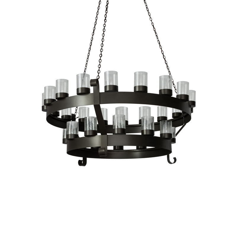 Rustic Lodge 30 - Light Chandelier