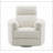 Sagen Beige Boucle Glider Recliner with Swivel-682981445