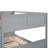 Devante Full Over Full Standard Bunk Bed with Trundle-1812602850