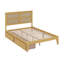Base de lit en bois avec tête de lit en rotin et 2 tiroirs de rangement-1955329143-1955329145