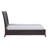 Dornhof Mahogany Solid Wood Slat Headboard Design Bed with Drawers-88507120