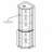 Corner Lighted Curio Cabinet Corner Glass Cabinet Lighted Curio Cabinet Corner Display Case For Living Room, Curio Cabinet, Antique Collection, Wine,Bar Glass Storage Light Included-2117678346-2117678347