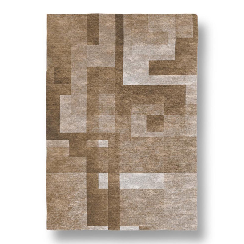 Aariyona Geometric Area Rug, Rectangle 120 x 170cm