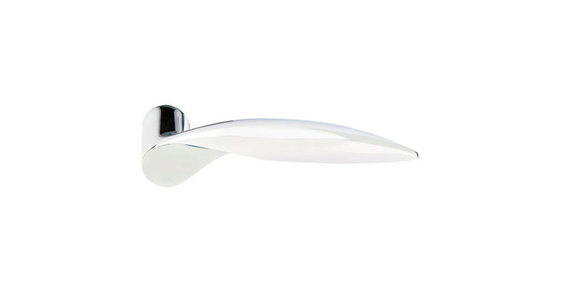 Mercury Double Dummy Door Lever, Satin Nickel, Right