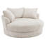 Skyler Upholstered Swivel Armchair-994993780