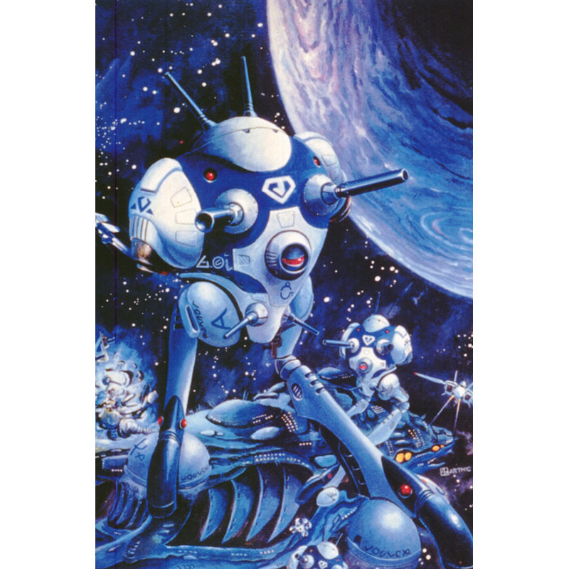 Robotech, 24" H x 16" W