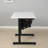 White Adjustable Drafting Drawing Table With Stool And 3 Drawers