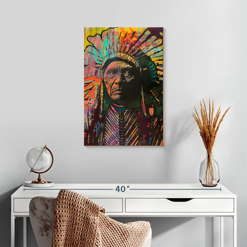 Leisha Native American I, 24" H x 16" W
