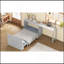 Lit simple escamotable avec commode à hauteur réglable, commode escamotable avec coussin pliable pour chambre d'amis, petit espace-905063783
