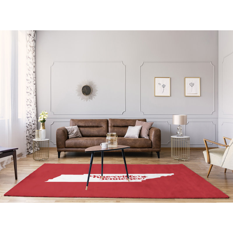 Tapis en poly-chenille knoxville tennessee, Rectangle 9 pi x 12 pi