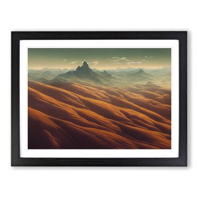 XH1022-8662X Super Mountain Landscape - Single Picture Frame Print