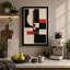 Composition Geometric - Wrapped Canvas-555016609-555016631