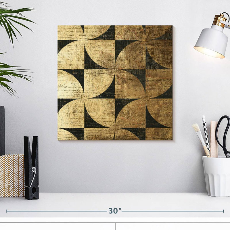 Avery Art Deco IV, 16" H x 16" W