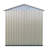 5X3, Outdoor Garden Tool Shed, Aluminum Alloy Frame, Long - Lasting Performance, Cream White, New Design, Modern Look, Spacious Interior, Tools, Ventilated, Waterproof Installation Manual Storage