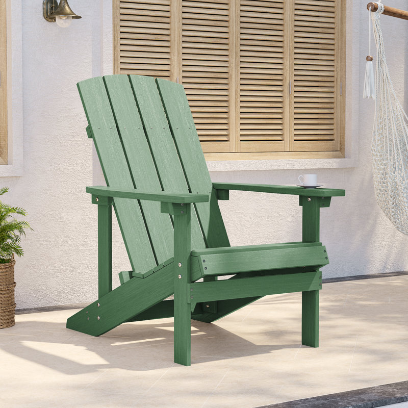 Chaise Adirondack Waskom, Vert foncé