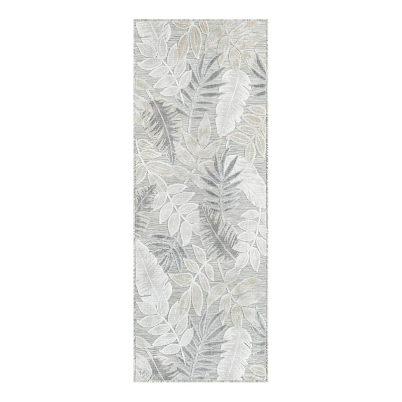 Tapis Fergent Leaves Wygant, Tapis de couloir 2 pi 2 po x 6 pi 1 po