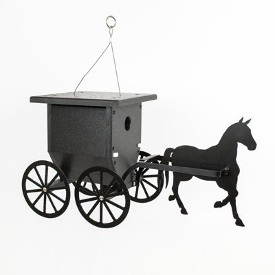 10.5'' H x 8'' W x 20'' D No Durability Features Birdhouse