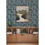 Anita Teal Woodland Floral Wallpaper-638914022