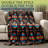 Plush Western Fleece Blanket, Double Sided-100354122-100354126