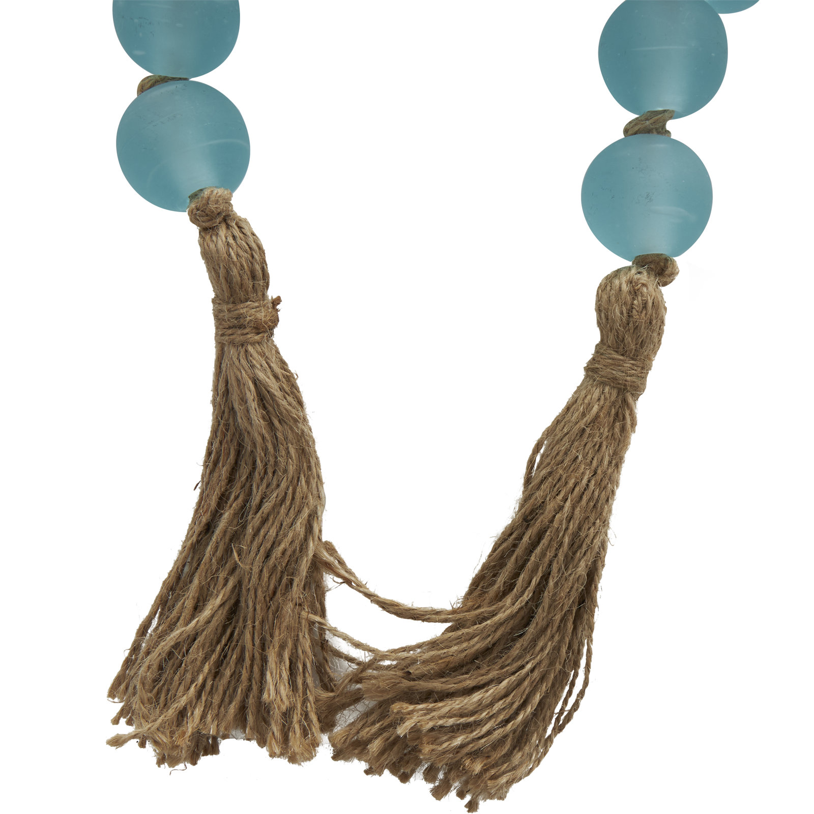 Ailey Novelty Garland, 3'9", Turquoise