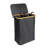 Sleek Laundry Hamper With Dual Mesh Liners And Lid
