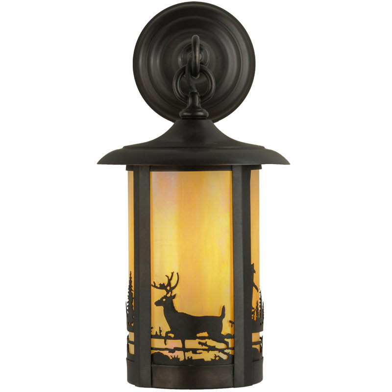 Wall Light, 15" H x 7.5" W x 11.5" D