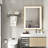 Aluminum Rectangle LED Wall Mirror-710159914