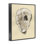  Beige Oyster Shape Grey Framed Giclee Art by Michael Willett