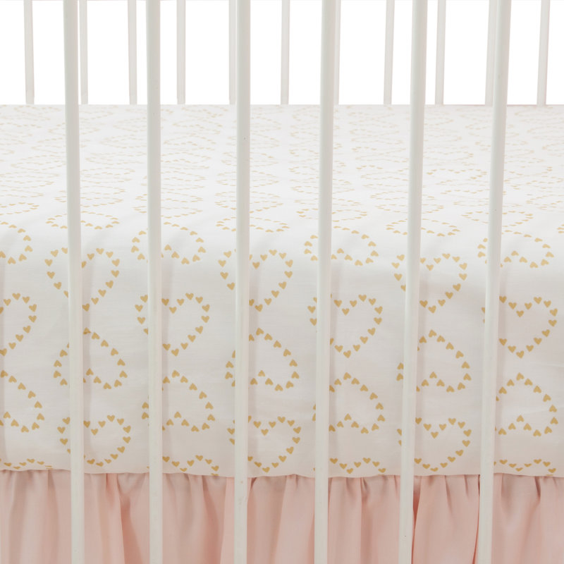 Drap-housse pour lit de bébé Confetti