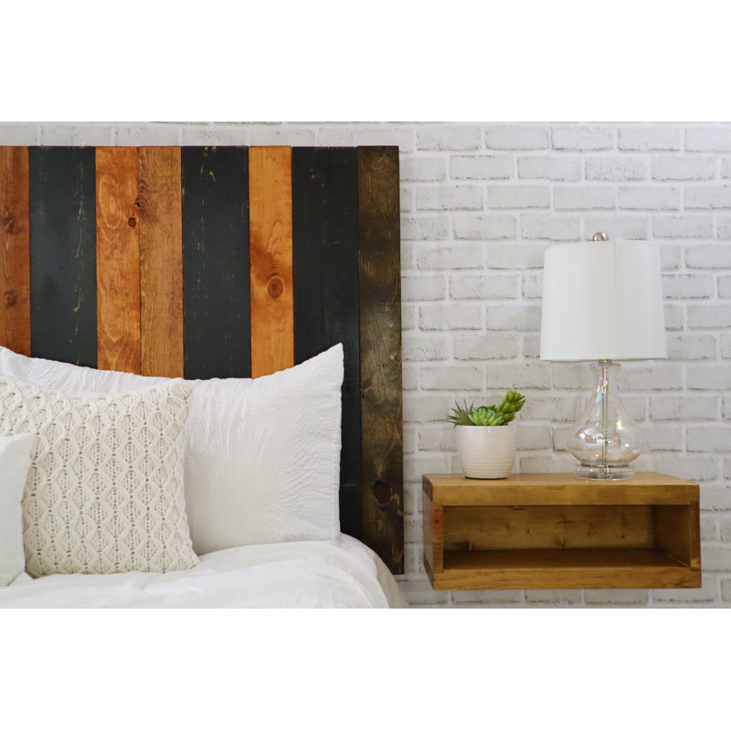 Davel Solid Wood Headboard, Cabin Mix, Full / Double