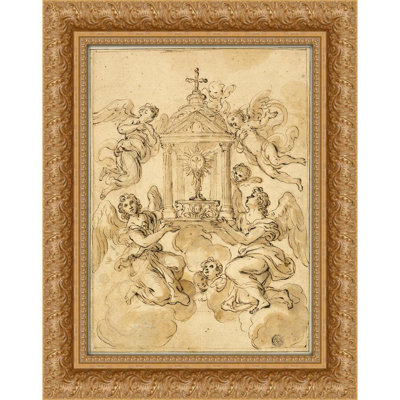 Monstrance Borne by Angels