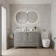 Ensemble de meuble-lavabo simple 48 po avec comptoir, structure en bois massif et 7 tiroirs à fermeture en douceur 48 po-80420240