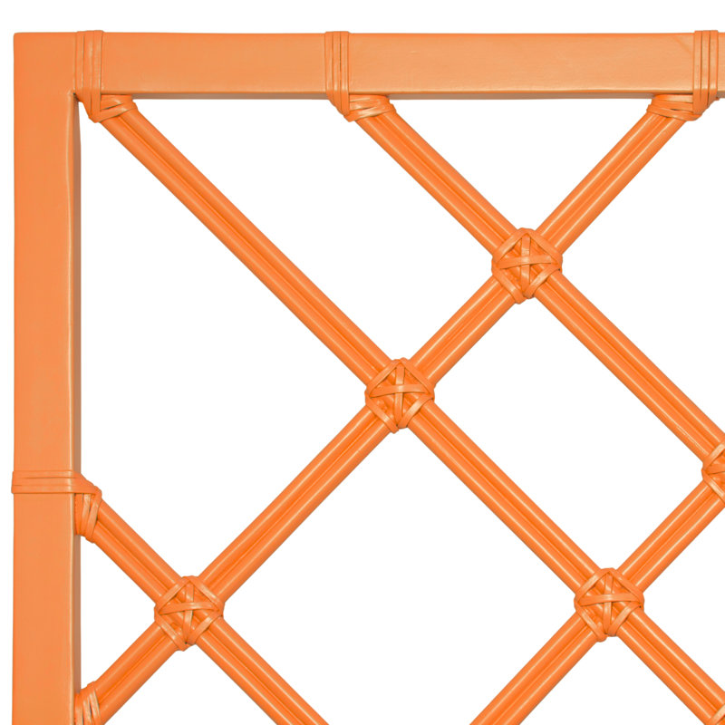 Lit plateforme Darien, Simple TG, Citrus Orange