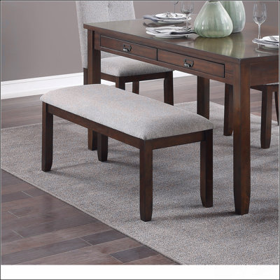 Banc de chenille foncé 1pc
