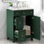 Meuble-lavabo 24 po avec lavabo en céramique-562103458