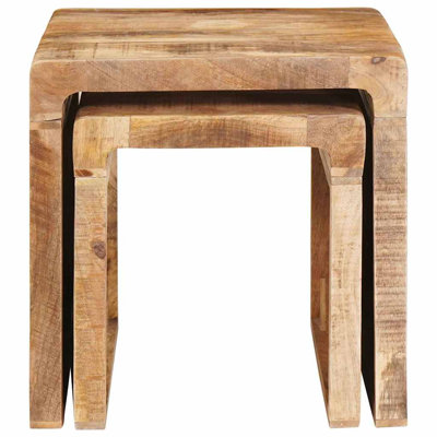 Solid Wood End Table